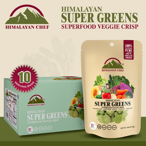 Himalayan Chef Superfood Veggie Crisp - 10 Bags